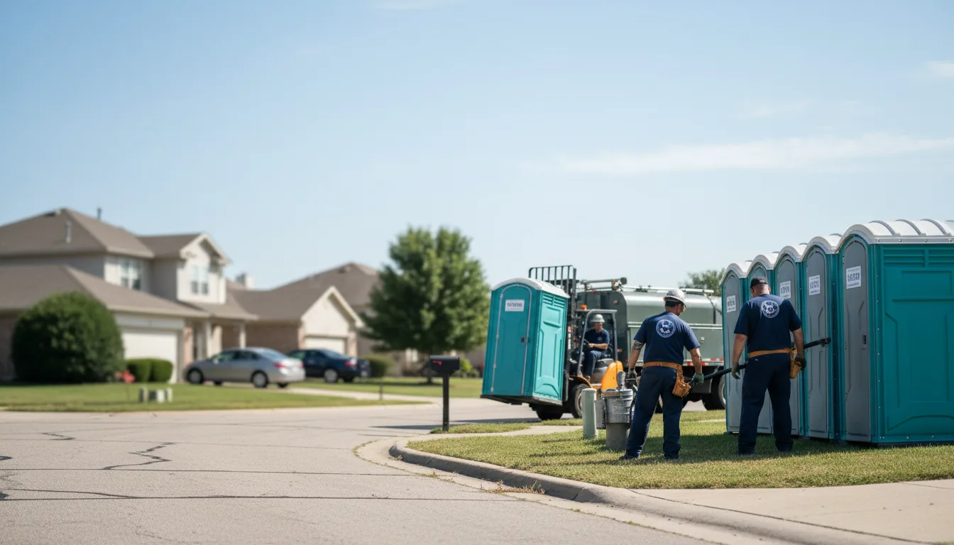 Porta Potty Rental in Wingate, TX near me